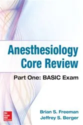 Book cover of Anesthesiology Core Review by Brian Freeman