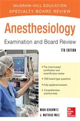 Book cover of Anesthesiology Examination and Board Review 7/E (7th ed.) by Mark Dershwitz