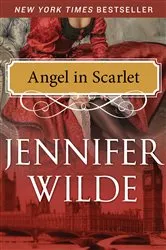 Book cover of Angel in Scarlet by Lavinia Kent