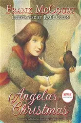 Book cover of Angela's Christmas by Frank McCourt