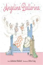 Book cover of Angelina Ballerina by Katharine Holabird