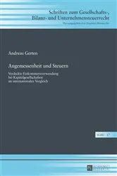 Book cover of Angemessenheit und Steuern by Joachim Hennrichs