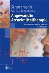 Book cover of Angewandte Arzneimitteltherapie by Hubert Schneemann