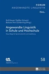 Book cover of Angewandte Linguistik in Schule und Hochschule by Susanne Göpferich