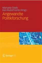 Book cover of Angewandte Politikforschung by Karl-Rudolf Korte