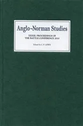 Book cover of Anglo-Norman Studies XXXIII by C P Lewis