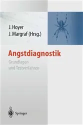 Book cover of Angstdiagnostik by Jürgen Hoyer