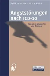Book cover of Angststörungen nach ICD-10 by Josef Scherer