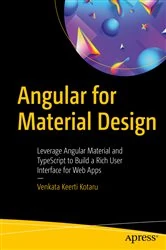 Book cover of Angular for Material Design by Venkata Keerti Kotaru