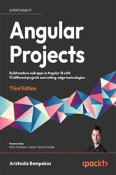 Book cover of Angular Projects (3rd ed.) by Aristeidis Bampakos