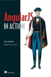 Book cover of AngularJS in Action by Lukas Ruebbelke