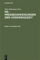 Book cover of Anhang: 1936 by Gabriele Toepser-Ziegert