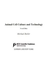 Book cover of Animal Cell Culture and Technology (2nd ed.) by Michael Butler