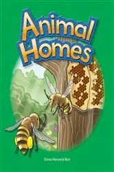 Book cover of Animal Homes by Dona Herweck Rice