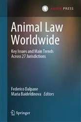 Book cover of Animal Law Worldwide by Unknown