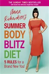Book cover of Anna Richardson's Summer Body Blitz Diet by Unknown