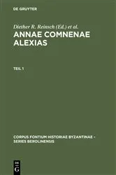 Book cover of Annae Comnenae Alexias by Diether R. Reinsch