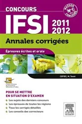 Book cover of Annales corrigées Concours IFSI 2011-2012 (12th ed.) by CEFIEC
