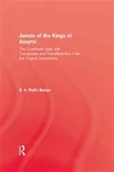 Book cover of Annals Of The Kings Of Assyria by E.A. Wallis Budge