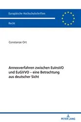 Book cover of Annexverfahren zwischen EuInsVO und EuGVVO – eine Betrachtung aus deutscher Sicht by Constanze Ort