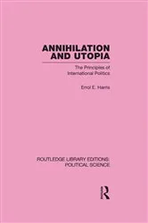Book cover of Annihilation and Utopia by Unknown