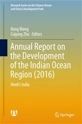 Book cover of Annual Report on the Development of the Indian Ocean Region (2016) by Rong Wang