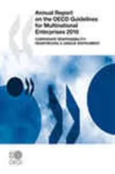 Book cover of Annual Report on the OECD Guidelines for Multinational Enterprises 2010 by Unknown