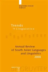 Book cover of Annual Review of South Asian Languages and Linguistics by Rajendra Singh