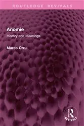 Book cover of Anomie by Marco Orru