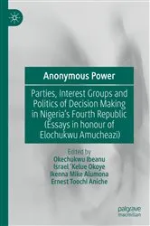 Book cover of Anonymous Power by Okechukwu Ibeanu