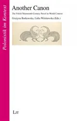 Book cover of Another canon : the Polish nineteenth-century novel in world context by Grażyna Borkowska