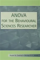 Book cover of ANOVA for the Behavioral Sciences Researcher by Rudolf N. Cardinal