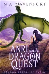 Book cover of Anri and the Dragon Quest by Davenport, N., A.