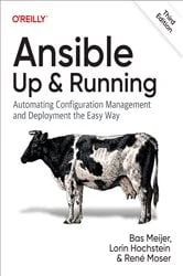 Book cover of Ansible: Up and Running (3rd ed.) by Bas Meijer