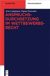 Book cover of Anspruchsdurchsetzung im Wettbewerbsrecht by Arno Lampmann