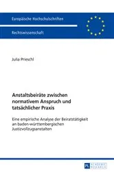 Book cover of Anstaltsbeiraete zwischen normativem Anspruch und tatsaechlicher Praxis by Unknown