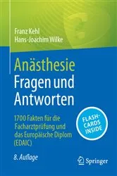 Book cover of Anästhesie Fragen und Antworten (8th ed.) by Franz Kehl