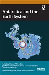 Book cover of Antarctica and the Earth System by Michael P. Meredith