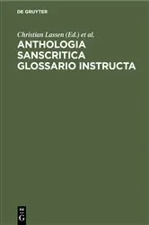 Book cover of Anthologia sanscritica glossario instructa by Christian Lassen