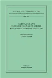 Book cover of Anthologie zur ‚Unterscheidung der Geister‘ by Lydia Wegener