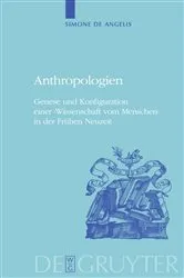 Book cover of Anthropologien by Simone Angelis