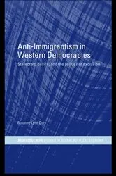 Book cover of Anti-Immigrantism in Western Democracies by Roxanne Doty
