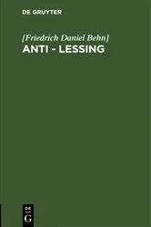 Book cover of Anti - Leßing by [Friedrich Daniel Behn]