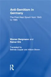 Book cover of Anti-Semitism in Germany by Rainer Erb