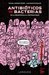 Book cover of Antibióticos vs. bacterias by Unknown
