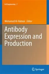 Book cover of Antibody Expression and Production by Mohamed Al-Rubeai