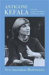Book cover of Antigone Kefala by Elizabeth McMahon