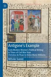 Book cover of Antigone's Example by Mihoko Suzuki
