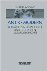 Book cover of Antik - Modern by Hubert Cancik
