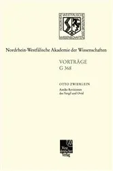 Book cover of Antike Revisionen des Vergil und Ovid by Otto Zwierlein